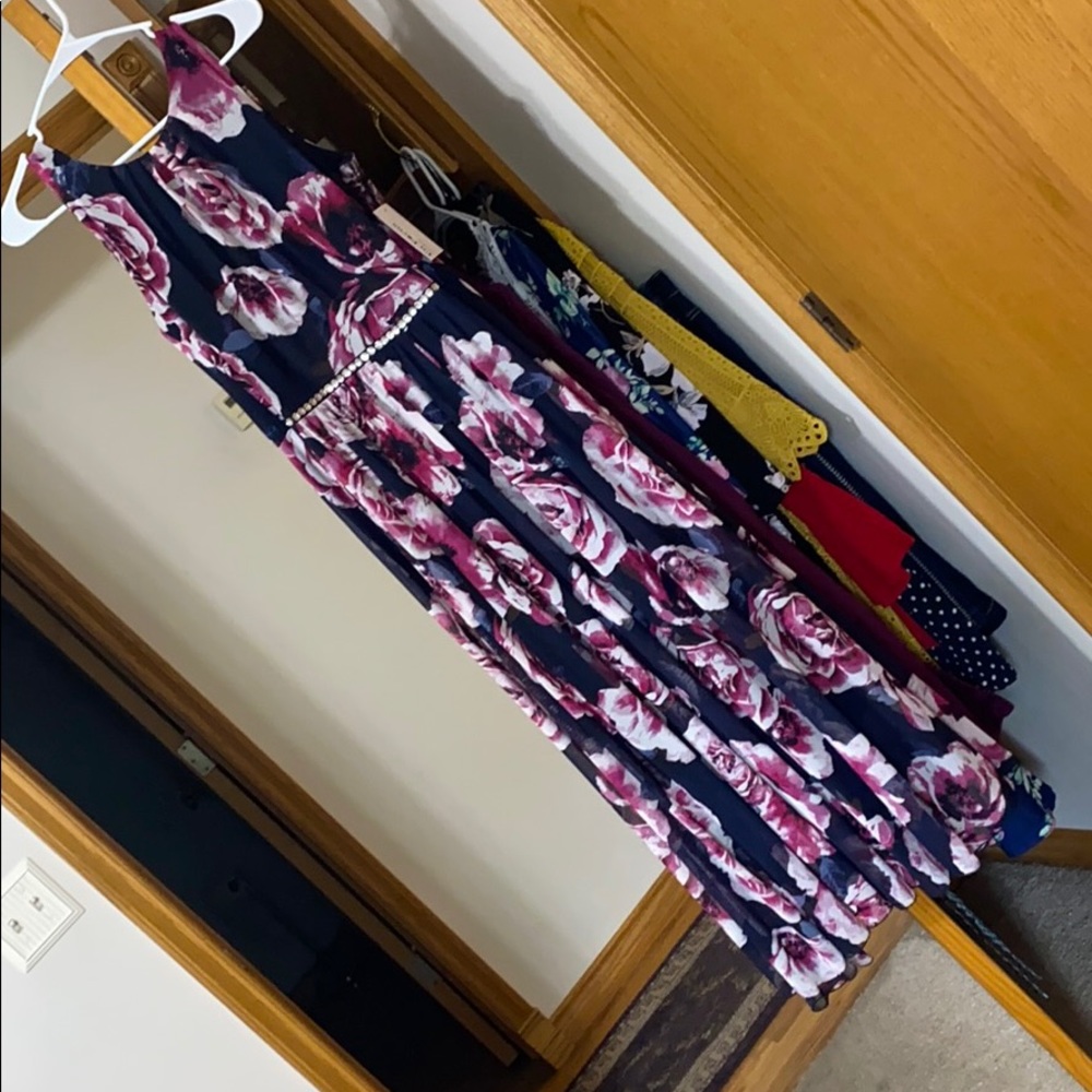 Floral maxi dress